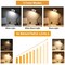 Desk Lamp Clip on Light, 48 LEDs USB Clip Ring Light with 3 Color Modes 10 Dimmable Brightness, Eye Protection Desk Light, 360° Flexible Gooseneck for Desk Headboard Reading